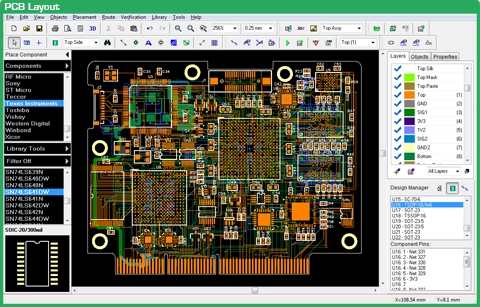 Diptrace Simulation View