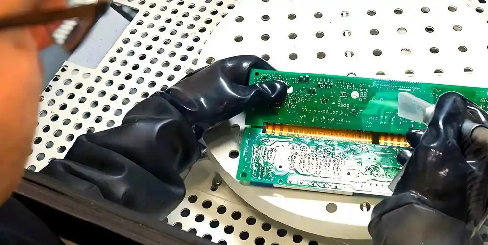 Cleaning the PCB