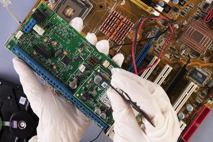 Initial PCB Board Inspection