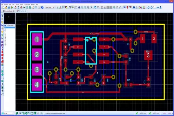 Proteus PCB Design
