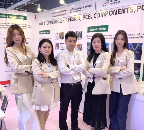IWDF Sales Team in exhibition