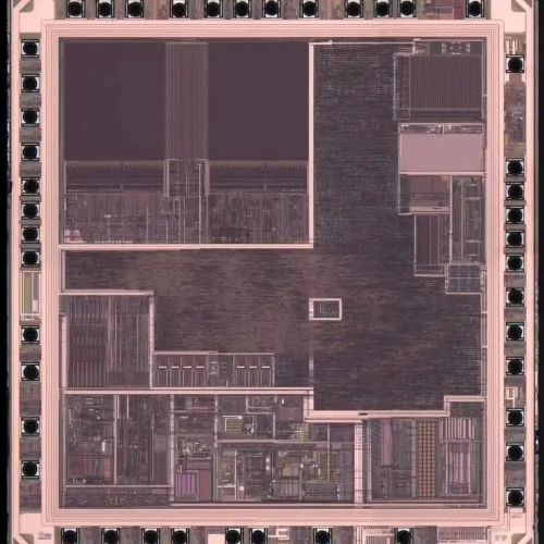 X-ray image of the IC after decapsulation