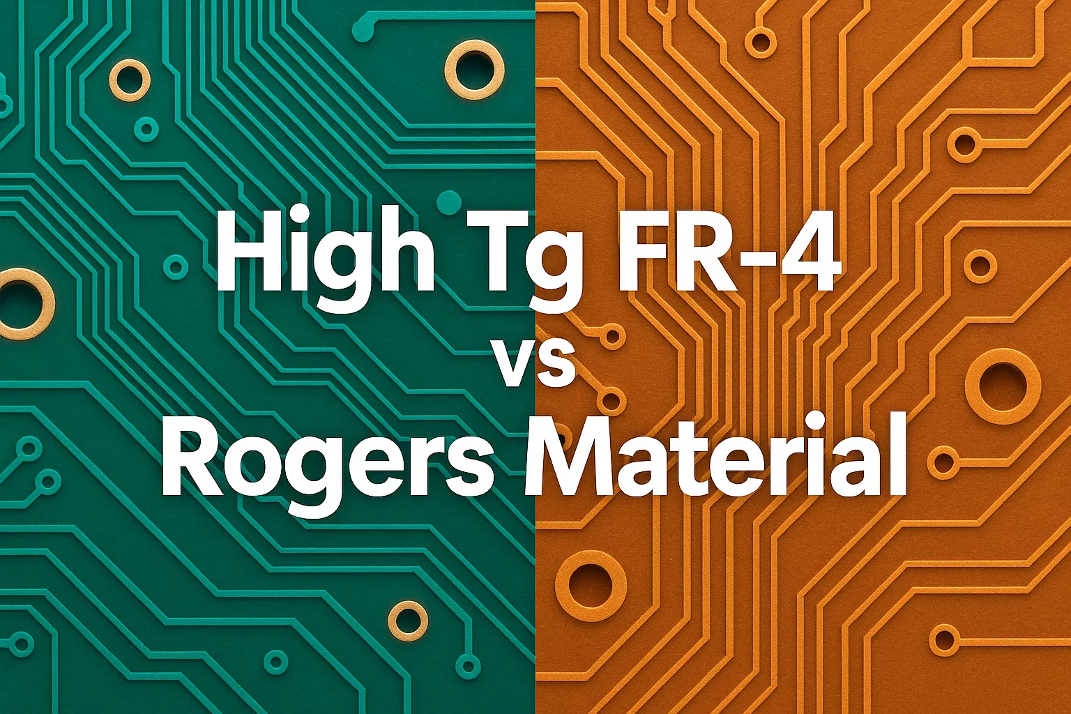 High Tg FR-4 vs Rogers Material Which PCB Substrate is Right for You