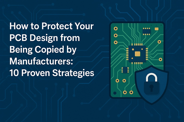 How to Protect Your PCB Design from Being Copied by Manufacturers