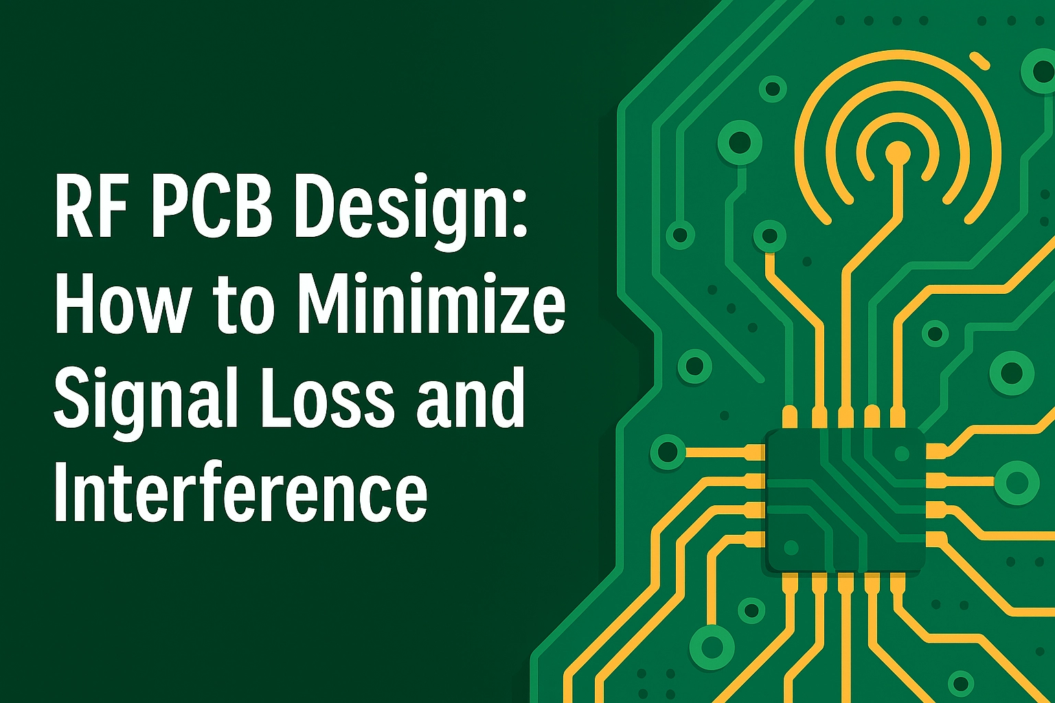 RF PCB Design How to Minimize Signal Loss and Interference