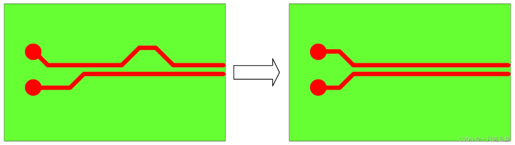 Match differential pairs