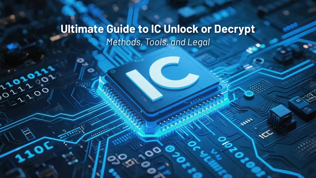Ultimate Guide to IC Unlock or Decrypt – Methods, Tools, and Legal