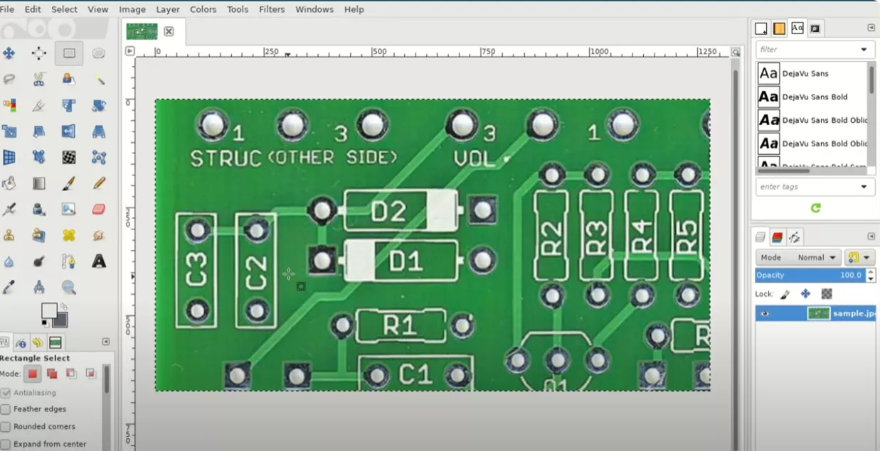 kicad scan pcb