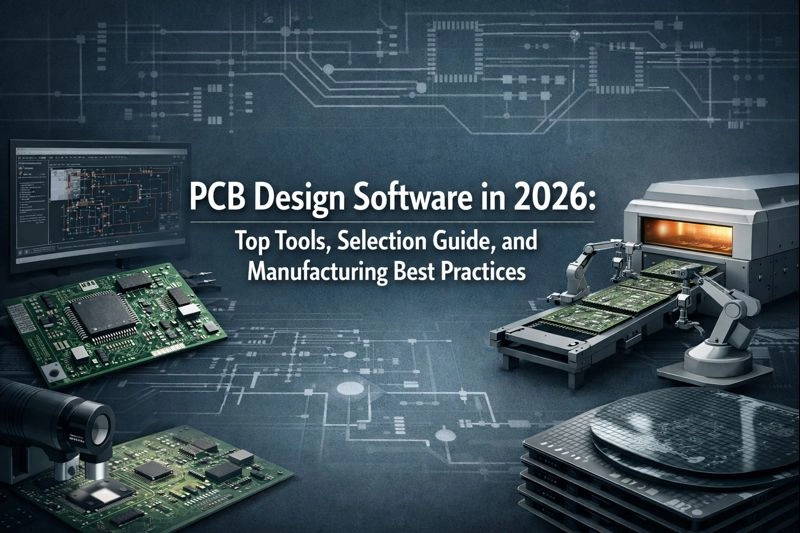 PCB Design Software in 2026: Top Tools, Selection Guide, and Manufacturing Best Practices
