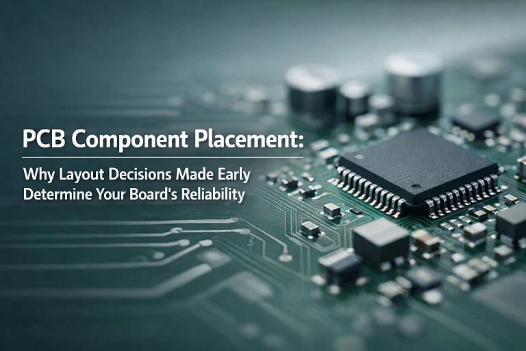 PCB Component Placement: Why Layout Decisions Made Early Determine Your Board’s Reliability
