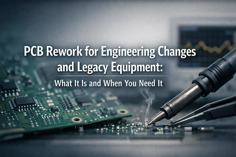 PCB Rework for Engineering Changes and Legacy Equipment