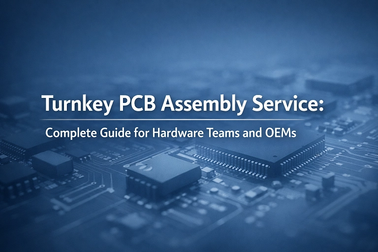 Turnkey PCB Assembly Service The Complete Guide for Hardware Teams and OEMs